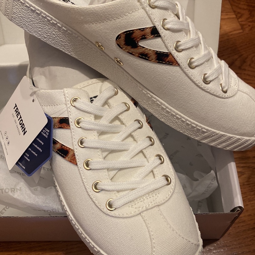 Tretorn Leopard Easy Nylite Sneakers